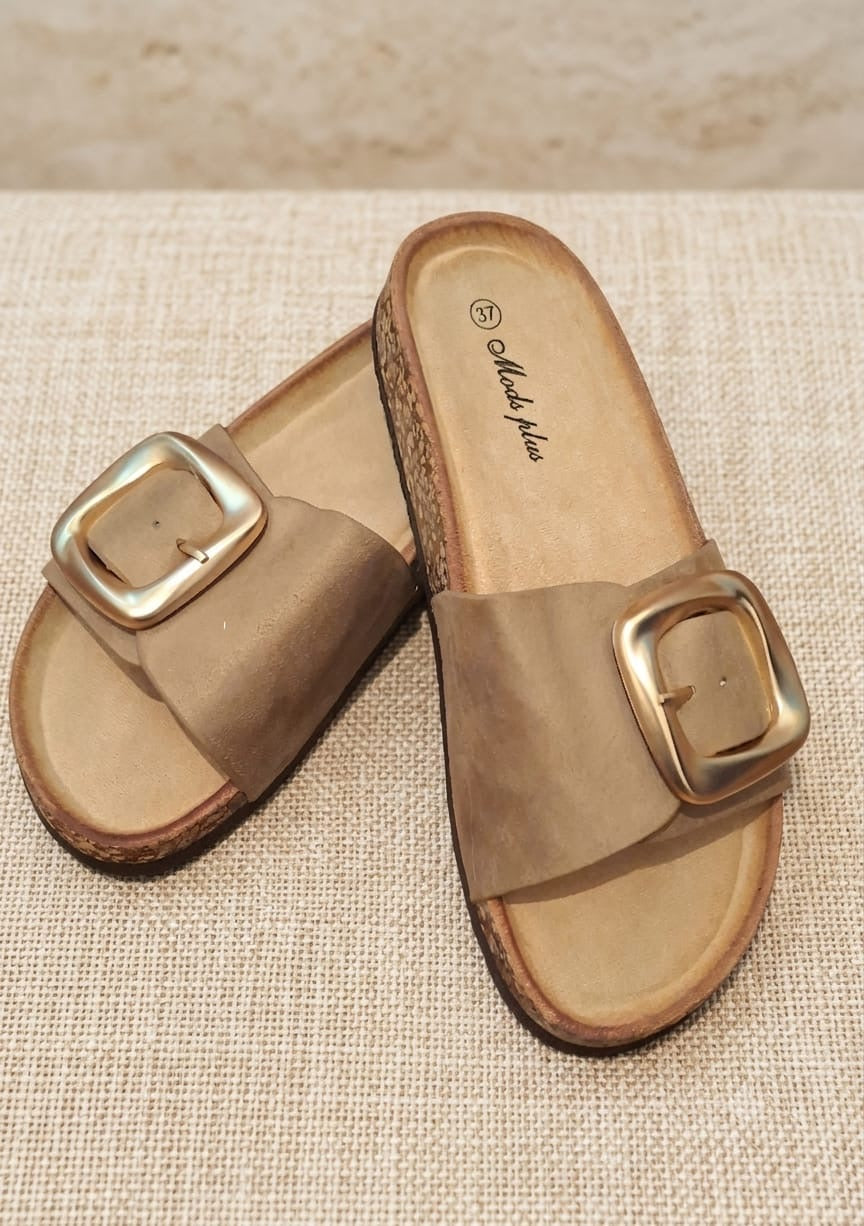 Sandalias Oro