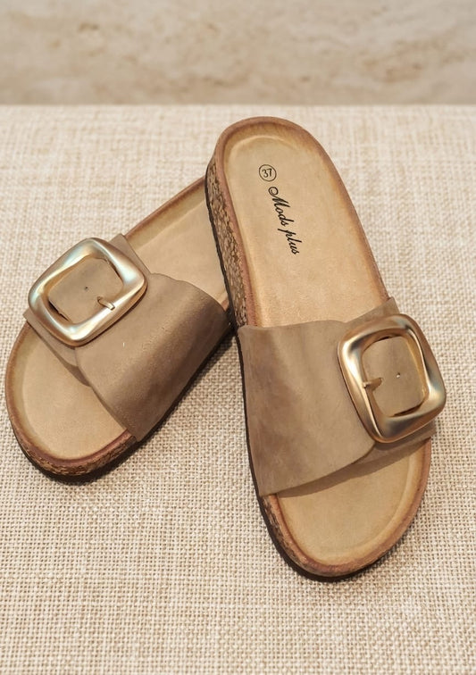 Sandalias Oro